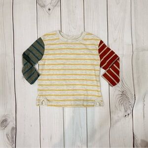 Baby Boy Striped Long Sleeve - Size 9 Months